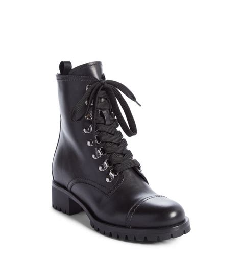 prada strappy pouch combat boots|Prada combat boots nordstrom.